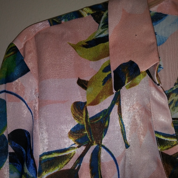 Rose Floral Soft Blouse - Picture 2 of 8